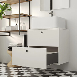 Emuca 3274535 Tiroir extérieur Simplex 25kg hauteur 159mm, profondeur 490mm, acier, Gris antracite