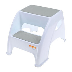 Tabouret marchepied - DREAMBABY - Toddler & Me 2 Up - Antidérapant et texturé - Jusqu'a 145kg pour les petits et les adultes -