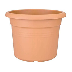 ELHO Pot De Fleurs Rond VIBES - Plastique - Ø30 - Rose poudré