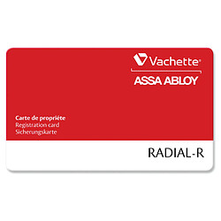 Avis Vachette Cylindre européen Radial R - Nickel mat