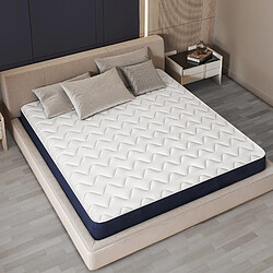 The White Stone Matelas 140x190 cm en Waterfoam hypoallergénique, 30 cm | Garnissage en ouate et housse en
