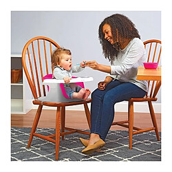 SUMMER INFANT Réhausseur superseat bébé 4en1, activités, plateau amovible, positionneur de siege réglable, rose pas cher