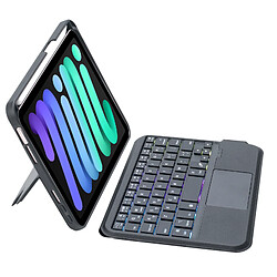 Clavier Bluetooth Détachable avec Trackpad et Rétroéclairage 7 Couleurs pour iPad mini 6