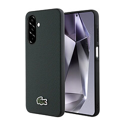 Samsung Coque Magnétique pour Galaxy A26 5G Piqué Lacoste Fixation Sécurisée Noir