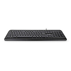 Avis Nedis Clavier Filaire USB-A AZERTY Disposition France 104 Boutons Noir