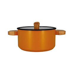 Ogo Faitout aluminium avec couvercle - 24 cm