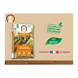 Avis Terreau potager & Plantes aromatiques - OR BRUN - OBRTARO6U - 6L - Croissance rapide