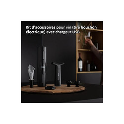 Haier set à vin électrique HAWUKIT06 - Noir