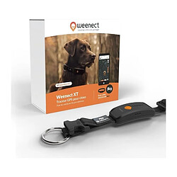 Collier GPS pour chien - WEENECT Chien XT - Antenne XL - Etanche - Collier Julius-K9 - Fonctionne avec abonnement - Noir