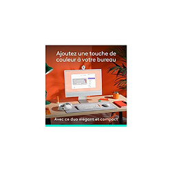 Logitech Pack clavier souris sans fil - Blanc