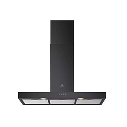 Hotte décorative murale 98.8cm 68db 600m³/h noir - LFT419K1 - ELECTROLUX