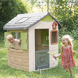 Smoby Maisonnette Jura Lodge - Gris pas cher