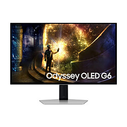 Ecran PC Gaming Samsung Odyssey OLED G6 LS27DG612SUXEN 27 240 Hz QHD Gris