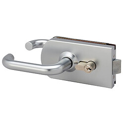 Serrure de milieu réversible 9845R40 aluminium nature METALUX NM9845R400