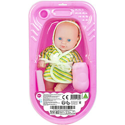 POUPON 20CM + BAIGNOIRE Assortiment, modèle choisi aléatoirement ABC 433332