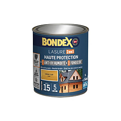 BONDEX Lasure 2 en 1 Satin Haute Protection 5 ans - Chene clair