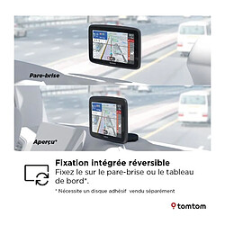 GPS - TOMTOM - GO Professional 5 EU 2eme Génération - Cartes Europe, Services Pro, Écran Tactile pas cher