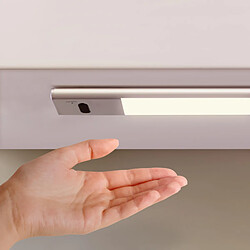 Emuca 5213962 Luminaire LED Kaus rechargeable par usb avec switch, L 600 mm, Anodisé mat, Plastique et Aluminium pas cher