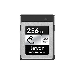 LEXAR Carte Pro CFexpress 256 Go Type B Card Silver Series 1000R/600W Mo/s