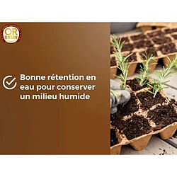 Terreau Semis - OR BRUN - OBRTSEM6U - 6L - Améliore le Drainage - Rétention d'Eau Optimale pas cher