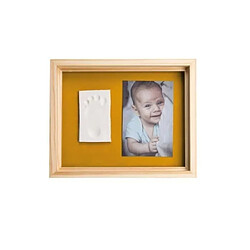 Baby Art Pure Frame - Kit Cadre avec Pâte a Modeler et Cadre Bois Pin Naturel, Rouleau, ...