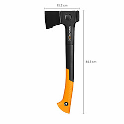 Fiskars Hache universelle X18-S ( 4000819593 ) Longueur 445 mm Longueur du manche 365 mm