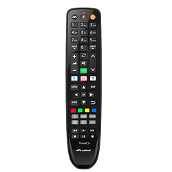 Meliconi - Télécommande de remplacement PERSONAL 5+ pour TV Panasonic - 100% fonctions d'origine - Boutons Netflix, Youtube, Prime Télécommande de Remplacement Meliconi Personal 5+ pour TV PANASONIC