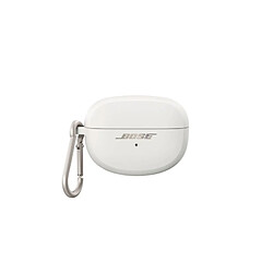 Etui en silicone pour écouteurs oreilles libres Bose Ultra Blanc nuage