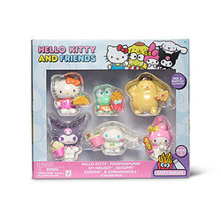 Figurines Hello Kitty Coffret de 6 Personnages de 5 cm Modèle aléatoire