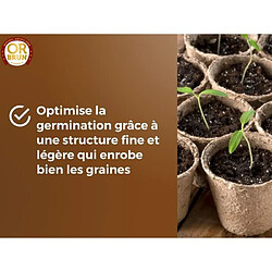 Acheter Terreau Semis - OR BRUN - OBRTSEM6U - 6L - Améliore le Drainage - Rétention d'Eau Optimale