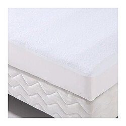 POYET MOTTE Alese forme housse impermeable Transalese eponge 100% coton - 120 x 190 cm - Blanc