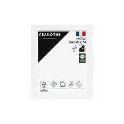 Cadre Ceanothe CADRE 24X30 ETERNEL BLANC