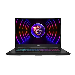 PC Portable Gaming MSI Katana 17 B13VGK 1289FR 17,3 écran Full HD 144 Hz Intel® Core™ i7 16 Go RAM 512 Go SSD Nvidia GeFor