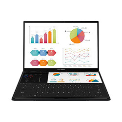 PC portable Asus Zenbook UX8406MA DRQL411W Gris Intel Core Ultra 7 16G 1TB SSD PCIE Intel Graphics Ecran avec technologie OLED