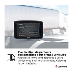 Acheter GPS - TOMTOM - GO Professional 5 EU 2eme Génération - Cartes Europe, Services Pro, Écran Tactile