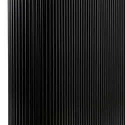 Atmosphera Table à Manger Effet Cannelé Olova 180cm Noir