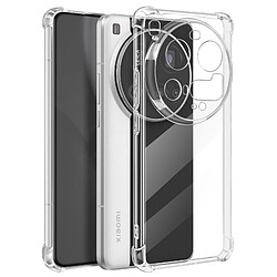 Mayaxess Coque Antichoc pour Xiaomi 15 Ultra Coins Renforcés Transparent