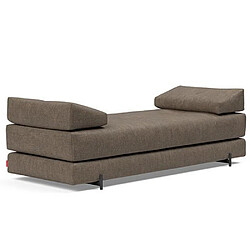 Inside 75 Méridienne convertible Sigmund Indu - Marron