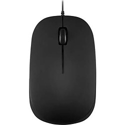 Perixx PERIMICE-201P B, Souris Optique Filaire PS2 - Port PS2 - 3 Bouton - PPP 800 - 1.5m Cable - Noir