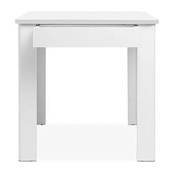 Acheter Oslo Table à manger rectangulaire - Blanc