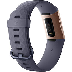 Charge 3 Fitness Activity Tracker, Rose Gold/Blue Grey