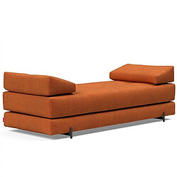 Inside 75 Méridienne convertible tissu - Orange