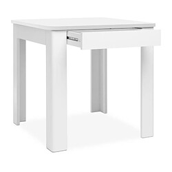 Oslo Table à manger rectangulaire - Blanc