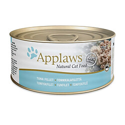 Aliments pour chat Applaws Tuna fillet in broth Thon Poisson 70 g
