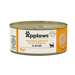 Aliments pour chat Applaws Chicken breast with cheese Poulet Fromage 70 g