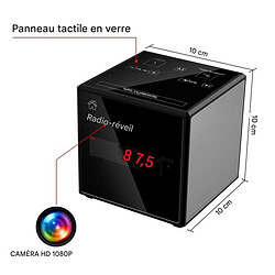 Acheter Totalcadeau Réveil radio caméra espion Wi-Fi Ultra HD