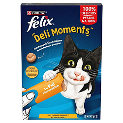 Collation pour Chat Purina Felix Deli Moments Chicken Poulet 4 x 10 g