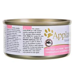 Aliments pour chat Applaws Tuna fillet with prawn in broth Poisson Crevettes 70 g