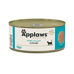 Aliments pour chat Applaws Tuna fillet in broth Thon Poisson 156 g