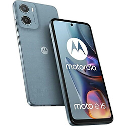 Motorola Moto E15 - Bleu brumeux